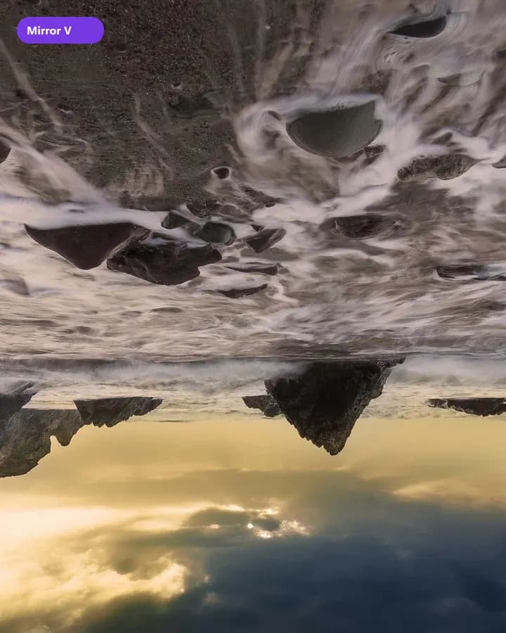 Flip V example for Flip Image