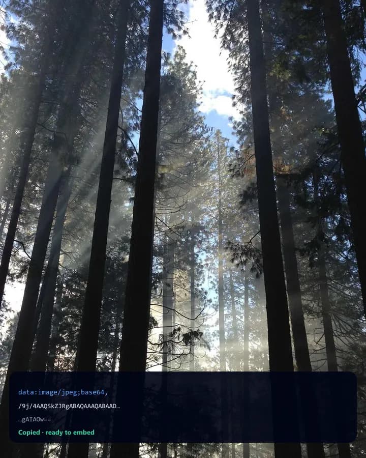 Data URL example for Image to Base64